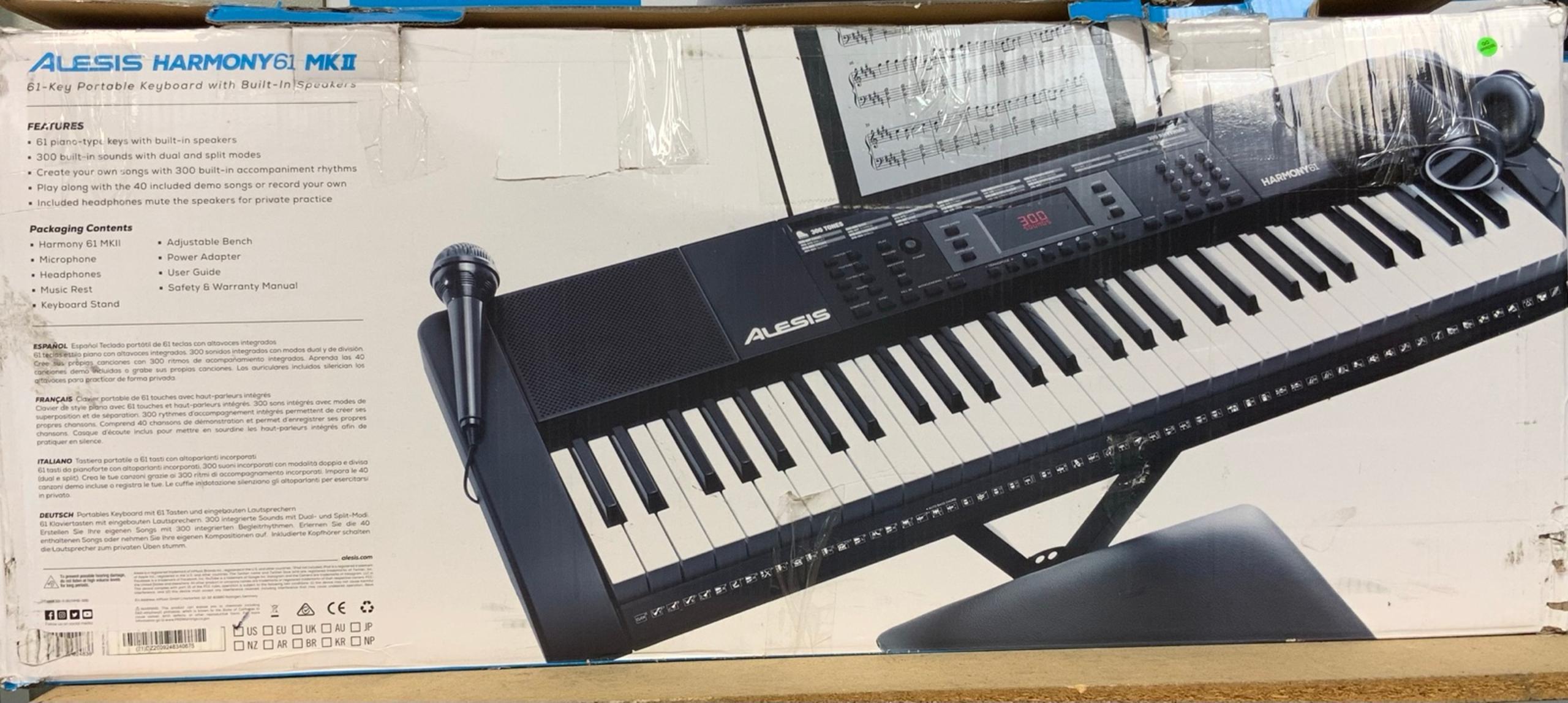 Alesis Harmony 61 MKII - 61 - Key Portable | Mercari