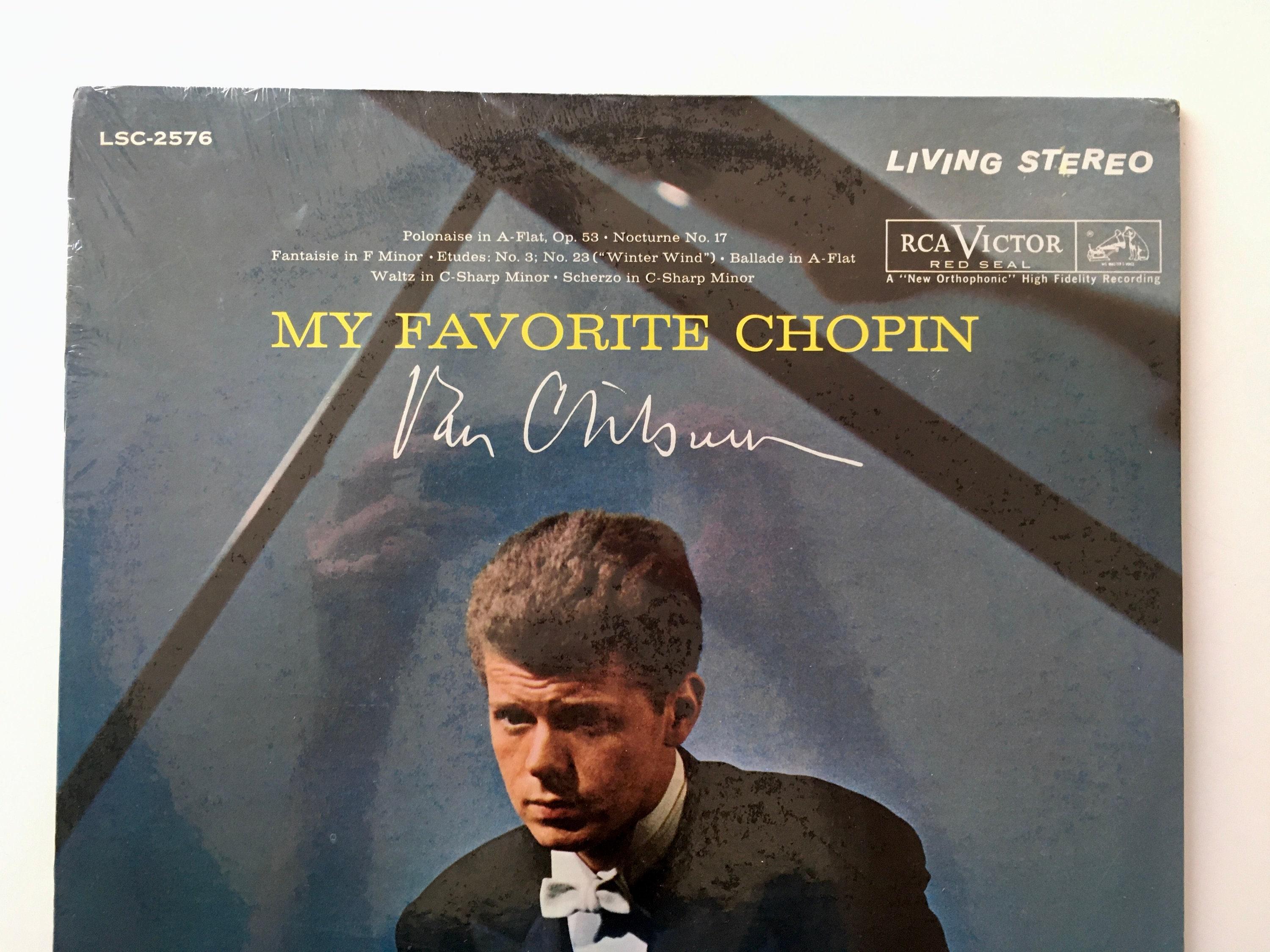 Van Cliburn - My Favorite Chopin Sealed LP Vinyl Schallplatte ...